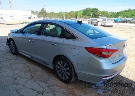 2016 Hyundai Sonata Limited from USA, damaged, VIN 5NPE34AF4GH343690